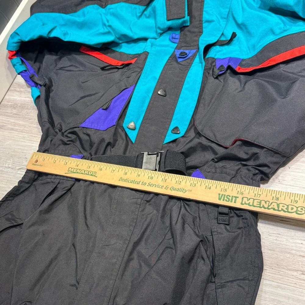 Helly Hansen Equipe Ski Suit One‎ Piece Snowsuit Black Men's Sz L